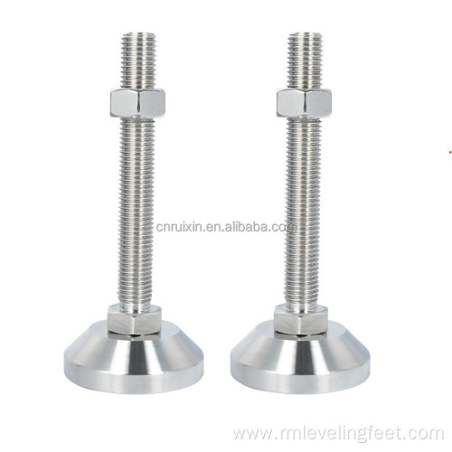 stainless machine furniture Zinc plated leveling feet